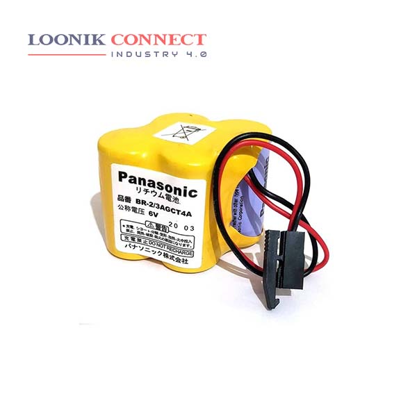 Panasonic BR2/3AGCT4A-6v 5800mAh Lithium Battery for CNC - Loonik Connect